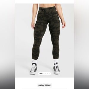 ADAPT CAMO SEAMLESS RIBBED LEGGINGS